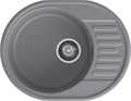 GranFest QUARZ (ECO-58) Мойка чаша+кр 620*480 (темно-серый) 58 темно-серый - фото 43652