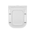 CHARUS PINTO Сиденье для унитаза EWC700-126W (SC), дюропласт, белое, быстросъемное с функцией плавного закрывания EWC700-126W (SC)