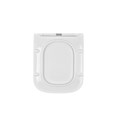 CHARUS ALVA Сиденье для унитаза EWC700-114W (SC), дюропласт, белое, быстросъемное с функцией плавного закрывания EWC700-114W (SC)