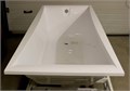 CHARUS Neo Ergonomika White Gloss  Ванна 170 х 70,FNC-NEO-170-70 CO, прямая, пристенная, искусственный камень Dolomite, глянцевый белый, с ножками(опорами) в комплекте FNC-NEO-170-70 CO
