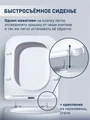 ALVA RIMLESS Безободковый подвесной унитаз, EWC700-114W, Белый, Санфарфор EWC700-114W