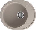 GRANFEST Мойка URBAN 857L  1-чаша+крыло 570*480мм песочный арт.GF-UR- 857L песочный - фото 43736