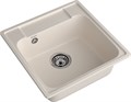 GranFest QUARZ (GF-Z48) Мойка для кухни 480*480мм (белый) 48 белый
