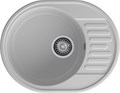 GranFest QUARZ (ECO-58) Мойка чаша+кр 620*480 (серый) 58 серый - фото 43772