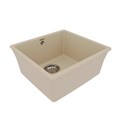 Кухонная мойка Lemark SINARA 440-U подстольного монтажа из кварцгранита, Бежевый 9910068