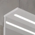 Зеркало-шкаф Lake 80, с LED подсветкой, правый, белый, VOLNA zsLAKE80.R-01