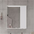 Зеркало-шкаф Lake 60, с LED подсветкой, правый, белый, VOLNA zsLAKE60.R-01