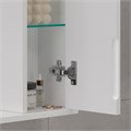 Зеркало-шкаф Lake 60, с LED подсветкой, правый, белый, VOLNA zsLAKE60.R-01
