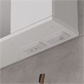 Зеркало-шкаф Lake 60, с LED подсветкой, правый, белый, VOLNA zsLAKE60.R-01