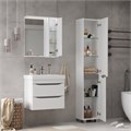 Зеркало-шкаф Lake 60, с LED подсветкой, правый, белый, VOLNA zsLAKE60.R-01