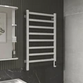 Полотенцесушитель электрический VOLNA СМАРТВОРМ 530х870 белый, сенсорный терморегулятор, 8 перекладин (psSW.08-14) psSW.08-14