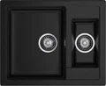 GRANFEST Мойка композит QUADRO GF-Q--610K 1.5-чаши. 610*500мм черный арт.GF- Q-610K черный