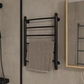 Полотенцесушитель электрический VOLNA КОМФОРТФЛОУ 430х610 черный, 6 перекладин (psCF.06-15) psCF.06-15