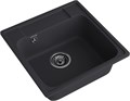 GranFest QUARZ (GF-Z48) Мойка для кухни 480*480мм (черный) 48 черный