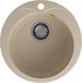 GRANFEST Мойка композит RONDO GF-R--480, 1-чаша D=475 мм кашемир арт.GF- R-480 кашемир - фото 43892
