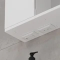 Зеркало-шкаф Lake 70, с LED подсветкой, левый, белый, VOLNA zsLAKE70.L-01