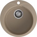 GRANFEST Мойка композит RONDO GF-R--480  D=480 мм  песочный  арт.GF- R-480 песочный - фото 43931