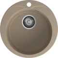 GRANFEST Мойка композит RONDO GF-R--480 D=480 мм песочный арт.GF- R-480 песочный
