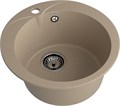 GRANFEST Мойка композит RONDO GF-R--480 D=480 мм песочный арт.GF- R-480 песочный