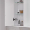 Зеркало-шкаф Joli 50, с LED подсветкой, левый, белый, VOLNA zsJOLI50.L-01