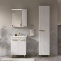 Тумба LottyGold 60, напольная, 2 дв., белая (под раковину Фостер 60), VOLNA tnLOTTYGD60.2D-04