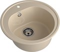 GRANFEST Мойка композит RONDO GF-R--510 D=510мм, кашемир R-510 кашемир