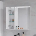 Зеркало-шкаф Joli 60, с LED подсветкой, левый, белый, VOLNA zsJOLI60.L-01