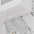 Зеркало-шкаф Milenal 70, с LED подсветкой, подвесной, правый, белый, VOLNA zsMLN70.R-01