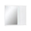 Зеркало-шкаф Joli 80, с LED подсветкой, правый, белый, VOLNA zsJOLI80.R-01