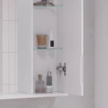 Зеркало-шкаф Joli 80, с LED подсветкой, правый, белый, VOLNA zsJOLI80.R-01