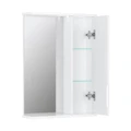 Зеркало-шкаф Joli 50, с LED подсветкой, правый, белый, VOLNA zsJOLI50.R-01