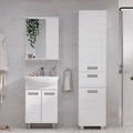 Зеркало-шкаф Joli 50, с LED подсветкой, правый, белый, VOLNA zsJOLI50.R-01