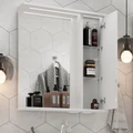 Зеркало-шкаф Joli 60, с LED подсветкой, правый, белый, VOLNA zsJOLI60.R-01