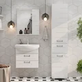 Зеркало-шкаф Joli 60, с LED подсветкой, правый, белый, VOLNA zsJOLI60.R-01