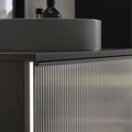 Тумба под раковину EQUIL Stoune 80.1Y подвесная со столешницей, дуб черный (tpSTOUNE80.1Y-35) tpSTOUNE80.1Y-35