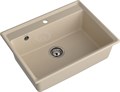 GRANFEST Мойка композит LEVEL, GF-LV-660, чаша 660*500, кашемир LV-660 кашемир