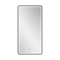 Зеркало с подсветкой EQUIL STOUNE 500х900 мм, черный (zkSTOUNE50-15) zkSTOUNE50-15