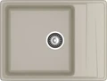 GRANFEST Мойка композит LEVEL, GF-LV-660L, чаш+кр 660*500, топаз LV-660L топаз