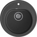 GRANFEST Мойка композит RONDO GF-R--510  D=510мм графит арт.GF- R-510 графит - фото 44044
