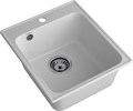 GranFest QUARZ (ECO-17) Мойка 1-чаш. 420*480 (серый) 17 серый