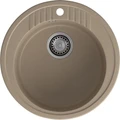 GRANFEST Мойка композит RONDO GF-R--520  D=520 мм  песок арт.GF- R-520 песочный