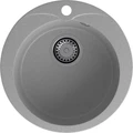 GRANFEST Мойка композит RONDO GF-R--480 D=480 мм серый арт.GF- R-480 серый