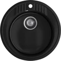 GRANFEST Мойка композит RONDO GF-R--520  D=520 мм  черный  арт.GF- R-520 черный
