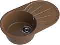 GRANFEST Мойка композит RONDO GF-R--750L чаша с крылом 750*460мм  терракот арт.GF- R-750L терракот