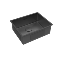 Кухонная мойка Lemark OLANGA 540 прямоугольная из нержавеющей стали цвет Черный матовый 9932128