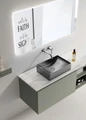 Раковина накладная ABBER Wasser Kreis AF2403GM оружейная сталь AF2403GM