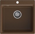 GRANFEST Мойка композит LEVEL, GF-LV-510, чаша 510*500, терракот LV-510 терракот - фото 44165