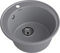 GranFest QUARZ (ECO-08) Мойка чаша D=480мм (темно-серый) 08 темно-серый
