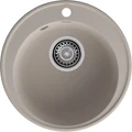 GranFest QUARZ (ECO-08) Мойка чаша D=480мм (песок) 08 песочный