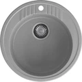 GRANFEST Мойка композит RONDO GF-R--520  D=520 мм  серый арт.GF- R-520 серый